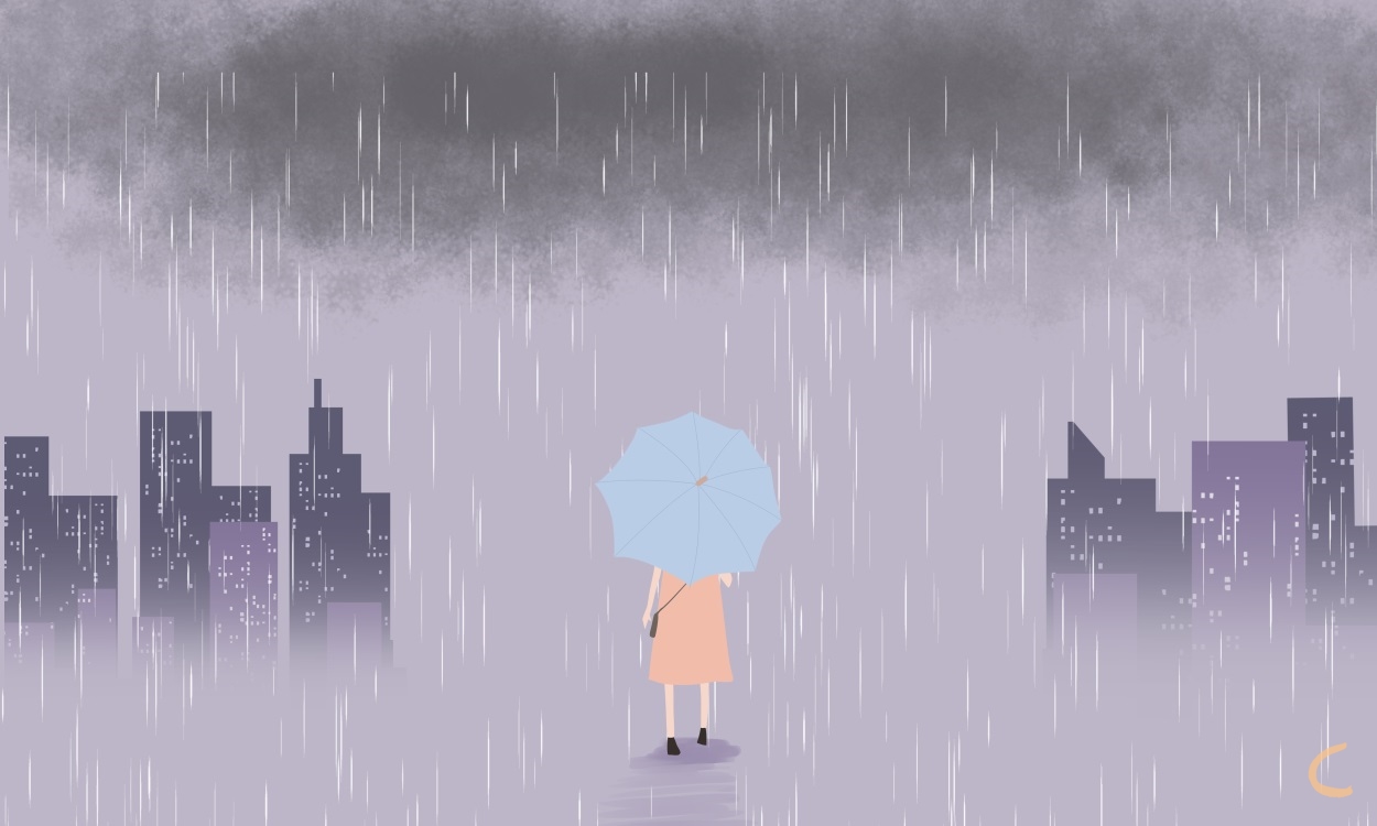 雨天心情伤感的语录