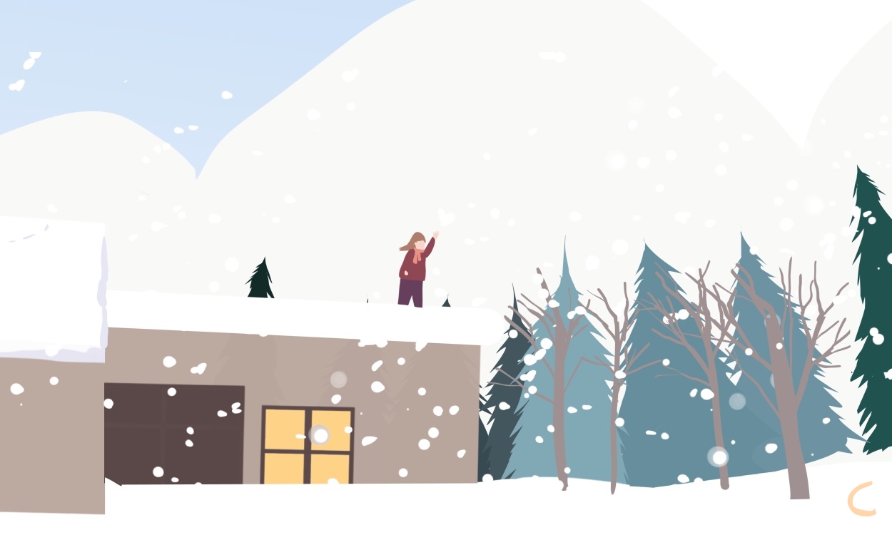 描写冬天大雪的句子